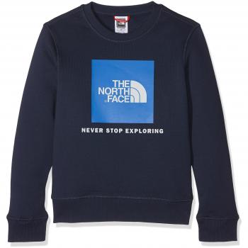 The North Face Y Box Crew Sudadera, Niños, Azul Mar, M