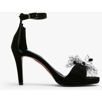 Sandalias de tacón negras Cuplé 107191