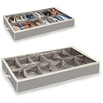 Comfortime - Caja de 12 Compartimentos para Zapatos