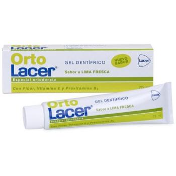 Orto Lacer Gel Dentífrico con Sabor a Lima Fresca de 75 ml