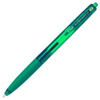 Bolígrafo Pilot Supergrip G Verde Bosque - Paquete de 12 unidades