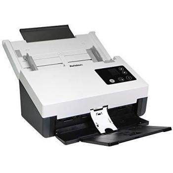 Avision AD345 con procesador de procesamiento de imágenes VM3 | 60 ppm/120 ipm | 100 páginas ADF | USB 3.1 | Controlador ISISS, Twain Driver, Button Manager, AVScan X, PaperPort.