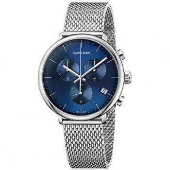 Calvin Klein Men's High Noon Chronograph Quartz Blue Dial Watch
