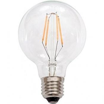 Mi Lampara - Bomb. 8w 4000k Led Filamento Globo Clara E27 800lm 125x180
