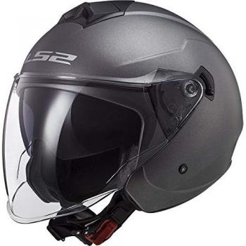 LS2, Casco jet de moto Twister II titan, XS