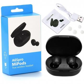 Auriculares TWS Inalámbricos Bluetooth Mini Deportivos con Caja de Carga y Cancelación de Ruido para Todos los Teléfonos Inteligentes y Relojes