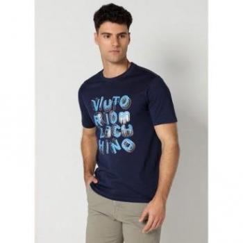 Victorio & Lucchino - Camiseta de manga corta marino