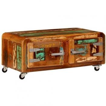 vidaXL Coffee Table 85x55x40 cm Solid Reclaimed Wood