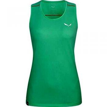SALEWA Sporty Dry W Camiseta con Tirantes, Mujer, Feldspar Green, XXS