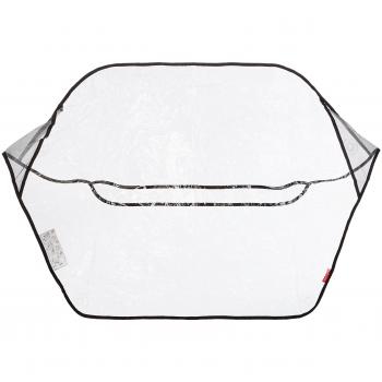 Maclaren Twin Techno protector para la lluvia - protege de la lluvia, el viento y la nieve, Se abrocha de forma rápida y sencilla al carrito Maclaren Twin, Sin plástico PVC ni ftalatos