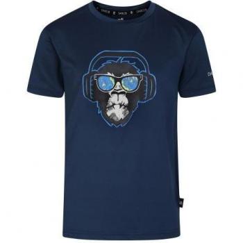 Dare 2B - Camiseta Amuse II Mono para Niños/Niñas, camiseta de manga corta, diseño moderno, fabricada con material ligero y transpirable, ideal para actividades al aire libre y uso diario