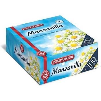 Pompadour - Té de Manzanilla, 100 bolsitas, 90 g
