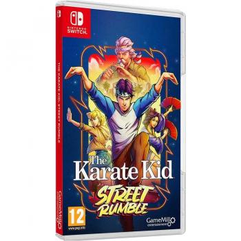 Videojuego para Nintendo Switch: The Karate Kid Street Rumble - Just For Games, juego de lucha basado en la película clásica, gráficos en 2D, modo multijugador local y online, personajes icónicos y movimientos especiales