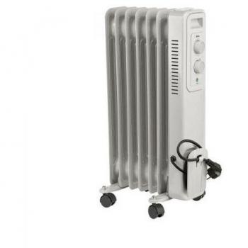 Radiador de Aceite Jata 1500W 7 Elementos Blanco