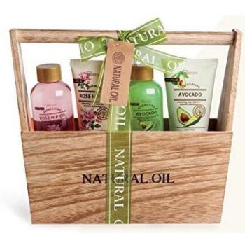 Idc Institute Natural Oil 4 Pcs Wooden Basket - 197 gr.