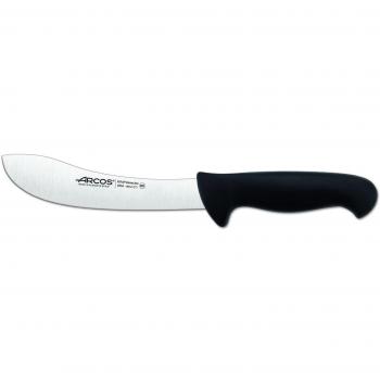 Arcos Serie 2900, Cuchillo Despellejador, Hoja de Acero Inoxidable Nitrum de 190 mm, Mango inyectado en Polipropileno Color Negro