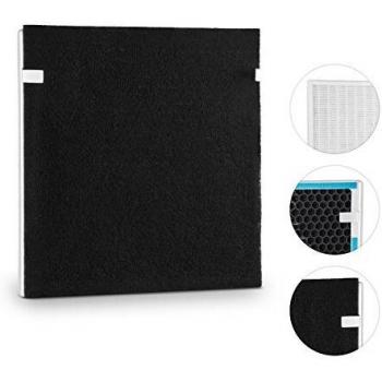 Klarstein Filtro 3 en 1 Filtro HEPA Filtro de carbón activo Vita Pure 2G Purificador de aire