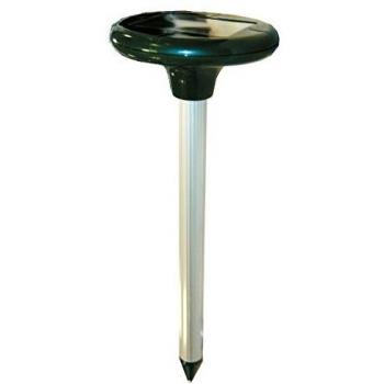 Mondo Verde REP58 - Ahuyentador Topos Solar, Color Negro Plata