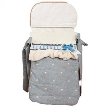 Babyline Caricias - Saco de 3 usos, color Azul