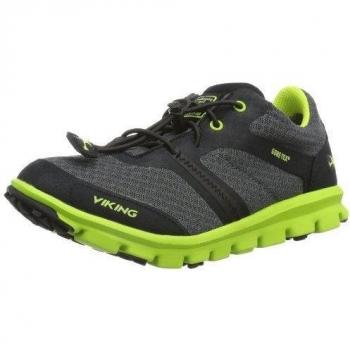 Viking Maverick GTX 3-44200 - Zapatillas de fitness para unisex-niño, color negro, talla 29 EU