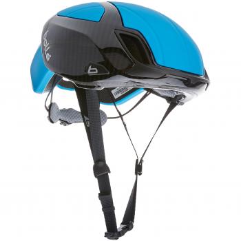 bollé Chronoshield Casco de Bicicleta, Unisex Adulto, Blue Carbon, L