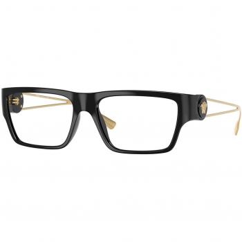 Versace VE3359 GB1 Men's Eyeglasses Black Size 56 (Frame Only) - Blue Light Block Available