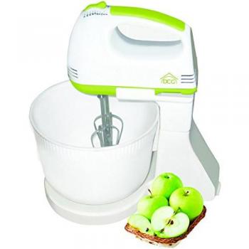 Batidora de Varillas DCG Eltronic HM 2476N - 220 W, Blanco y Amarillo