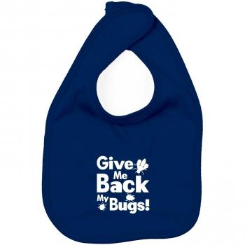Babero - Give me Back My Bugs - Fun Style Mariquita azul marino Talla única
