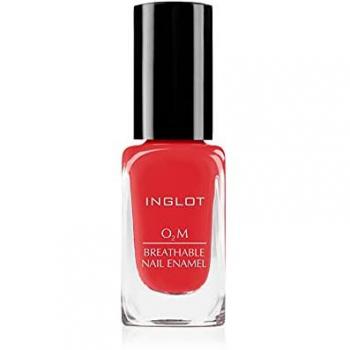 Esmalte de Uñas Transpirable O2M Inglot 11 ml 662 Rojo Coral