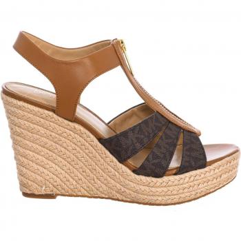 Sandalias de cuña Michael Kors 40S1BRMS1B para mujer, color marrón, talla EU 40
