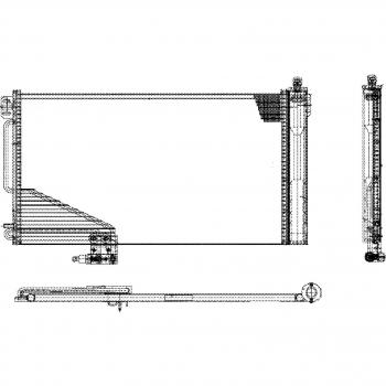 Hella  8FC 351 301-351 condensador