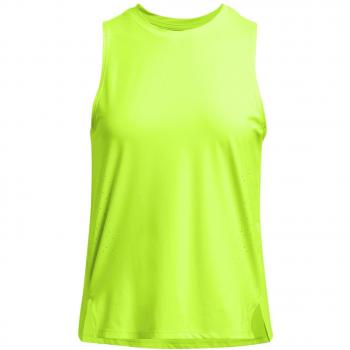 Camiseta de mujer Under Armour Launch Elite Sin Mangas Laser