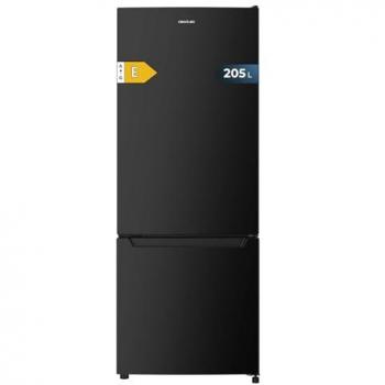 Frigorífico Combi Cecotec Bolero CoolMarket 205 L Clase E, DeFrost, Enfriamiento Rápido, Puerta Reversible, LED Interior