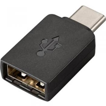 Adaptador de cable USB-Type C a USB-Type A Negro de Plantronics 209505-01