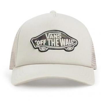 Gorra Vans Clásica Trucker con Parche Curvado Beige ELM Talla Única