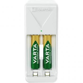 Varta Mini Charger con 2 Pilas AAA Recargables de 800 mAh, Modelo 57656 201 421, Categorías: Ferretería y Teletrabajo, Condición Nuevo, Marca Varta,
