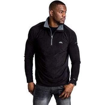 Trespass Blackford Men's AT100 Microfleece Jacket - Black