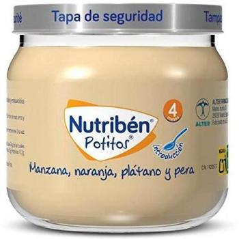 NUTRIBEN INICIO MANZANA NARANJA PLATAN PL 120 GR