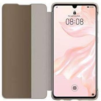 HUAWEI 51992864 Funda con Tapa, Flip Cover P30, Caqui