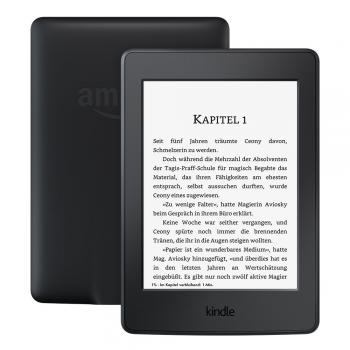 E-reader Kindle Paperwhite de 6 pulgadas, Pantalla táctil LCD iluminada de alta resolución (300 ppp), con Wifi integrado - Color Negro