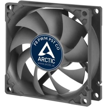 ARCTIC F8 PWM PST CO - Ventilador caja 80 mm, funcionamiento continuo, conexión PST