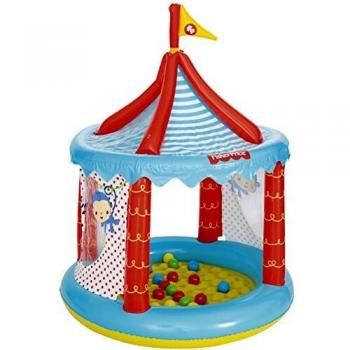 Piscina de Bolas Hinchable Bestway Fisher Price Circo Ø104x137 cm