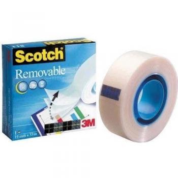 SCOTCH Ruban Removable 811- 19 mm x 32.9 m