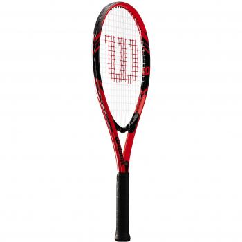 Wilson Federer Raqueta, Unisex Adulto, Rojo/Negro, 1