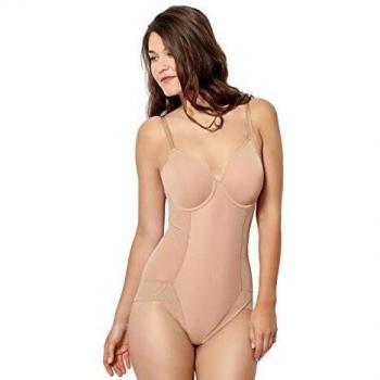 Sans Complexe 20U9797-EJH Women's Essential Fit Beige Bodysuit Body 75C