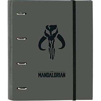Carpeta 4 anillas 35mm con recambios de Star Wars The Mandalorian