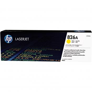 HP 826A Yellow Original LaserJet Toner Cartridge (CF312A)