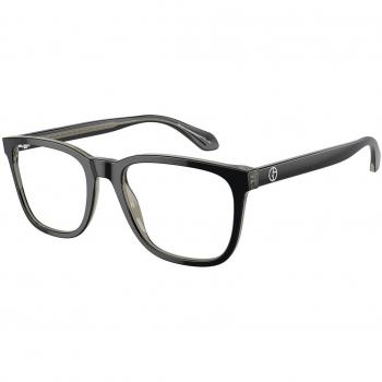 Giorgio Armani AR7255 6087 Men's Eyeglasses Black Size 55 - Blue Light Block Available (Frame Only)