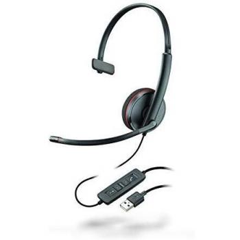 POLY Blackwire C3210 Auriculares Alámbricos Diadema UC con Micrófono USB Tipo A Negro