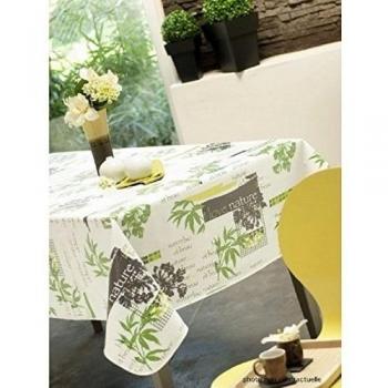 Nature Bio - Mantel de hule rectangular, 140 x 300 cm